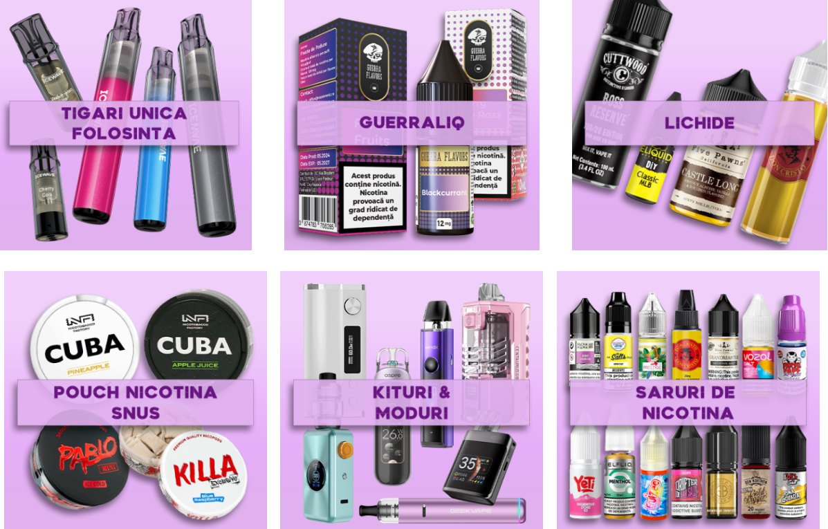 Vapetronic.ro – Unul dintre cele mai complete magazine de țigări electronice din România în 2026
